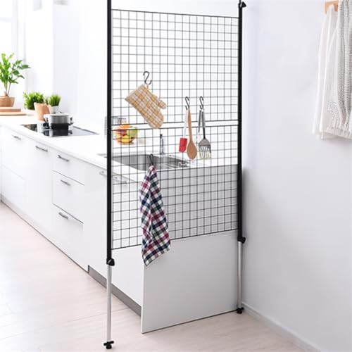 �c�b�p�� ���C���[�l�b�g �p�[�e�[�V���� ���b�V�� �ǖʎ��[ �Ԏd�؂� �n���K�[���b�N ��90 �������� �X�`�[�� �L�k ���Ԏ��[ S���t�b�N�t�� ���� �L�� ���C�h (�u���b�N)