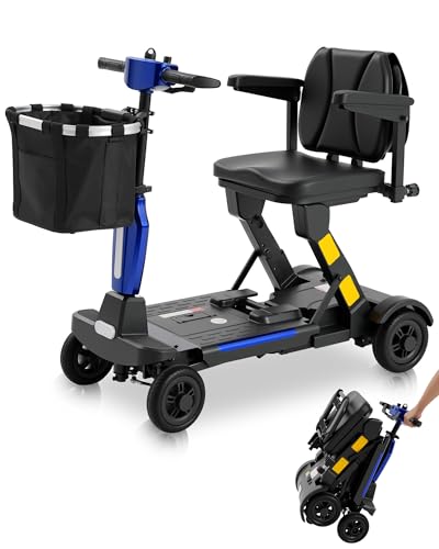 Mbxcooter Light Weight Foldable Mobility Scooter, 46Lbs,