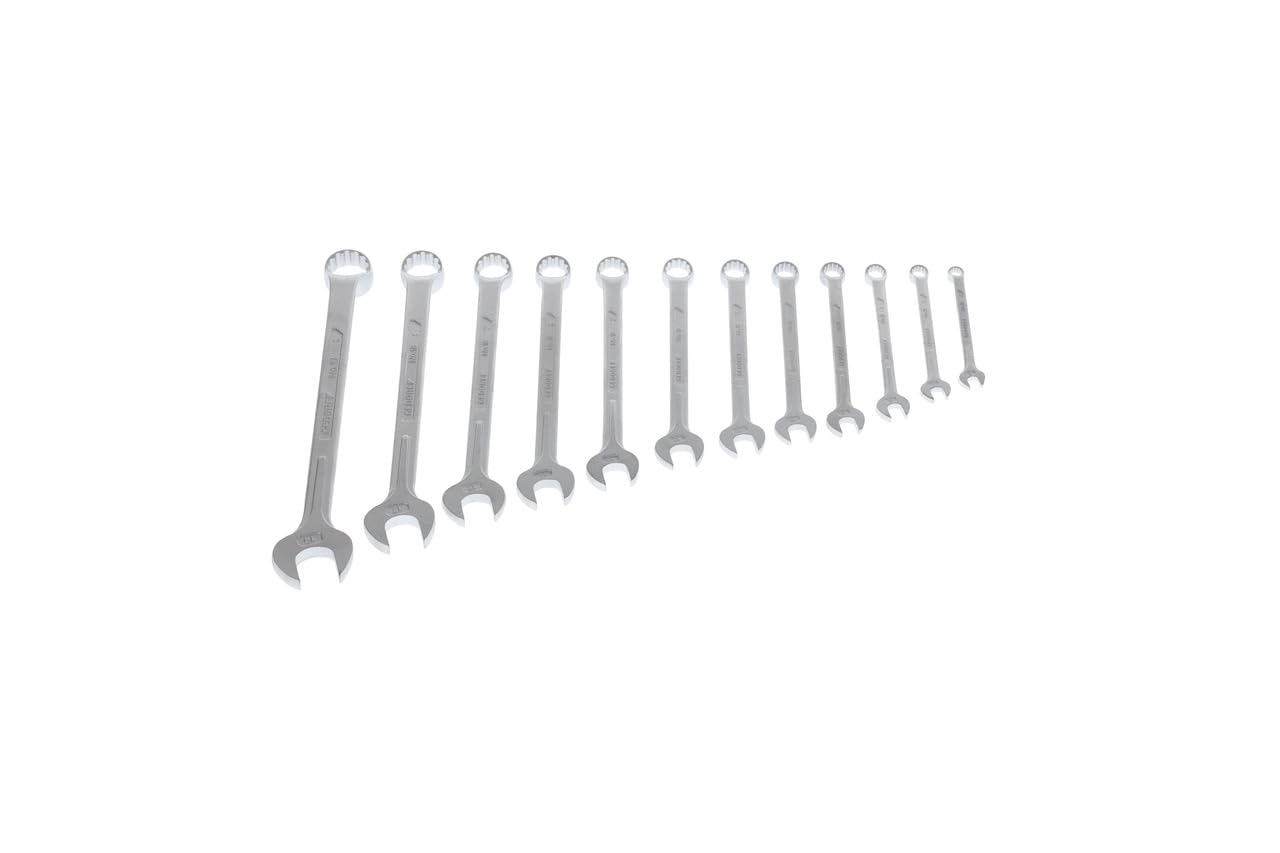 GEDORE - 6012840 1 B-0112 Combination Spanner Set 12 pcs 6-19 mm