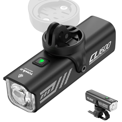 TOWILD Bike Light with Garmin/GoPro Mount