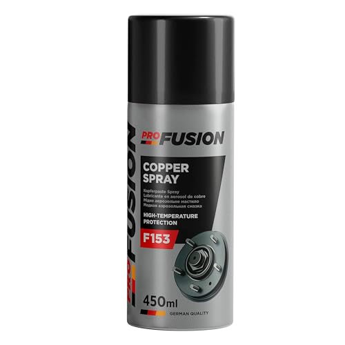 ProFusion Lubricante de Cobre en Spray - Cooper Spray - Ayuda a Desmontar Las Piezas Oxidadas - Grasa de Cobre Ideal para Componentes Expuestos a Altas Temperaturas - 450 ml