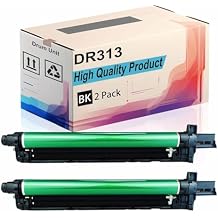 DR313 Drum Unit Compatible for Konica Minolta Bizhub C308 C368 C258 C458 C558 C658 Printer |A7U40RD A7U40TD| High Yield 80000 Pages, Print More Pages with Precision Technology Black 2Pack