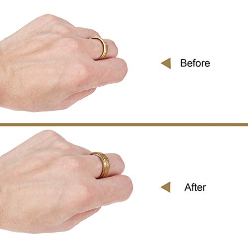 Feramox Ring Size Adjuster For Loose Rings 48 Pcs Invisible Transparent Ring Sizer Adjuster Fit Wide Rings #TOP4