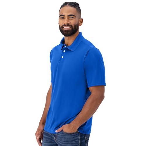 Camiseta polo para hombre Hanes Sport, camiseta polo de rendimiento con tecnología Cool DRI para control de humedad miniatura 4