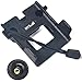HYS 2 Way Radio Mounting Brackets W/Universal 1/4 Thread for Car & Tripod | Secure, Quick Release Adjustable HT’S Holder for Motorola, Kenwood & ICOM Handheld Radio with Belt Clip Mount Holder