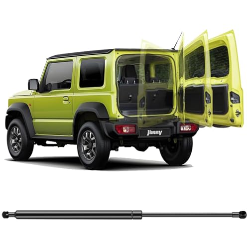 lalairodori ジムニー バックドアダンパー 無段階 90度まで開閉可能 JB64/JB74W専用 自由停止 ジムニーシエラ アクセサリー リアハッチダンパー 途中止まり ジムニー リアドアダンパー 開閉補助 スズキジムニー バックドアバランサー