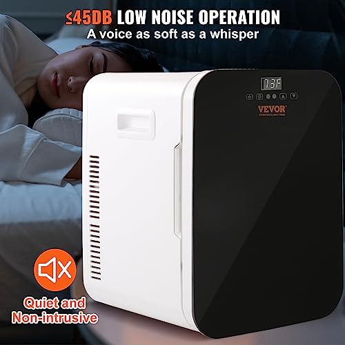 Vevor Mini Bedroom 20L Skincare Fridge With Touch Screen, Outage Memory Small Beverage Refrigerator thumb #4