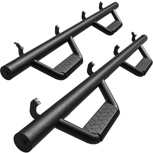 YITAMOTOR Running Boards Replacement for 2022-2025 Toyota Tundra CrewMax Cab, Carbon Steel Side Steps Nerf Bars Rails (Only for Truck w/ 2X 3/4 Size Rear Doors) 2022-2025 Crewmax-6.5 inches