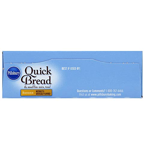 Pillsbury Quick Bread And Muffin Baking Mix, Banana, 14-Ounce Boxes (Pack Of 12) #TOP6