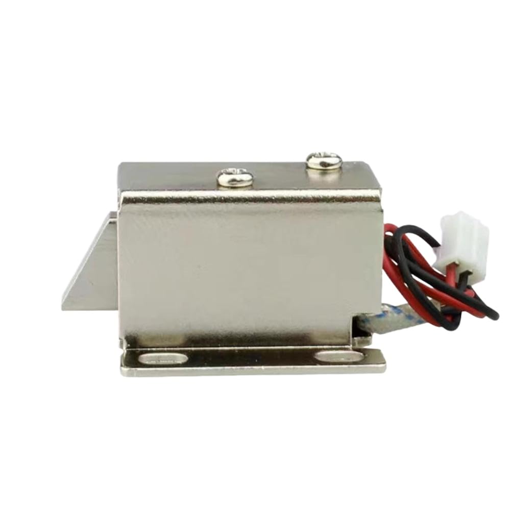 Electromagnetic Lock 12V 0.43A Bolt Lock Small Push-Pull Cabinet Drawer Door Lock(12V Up)
