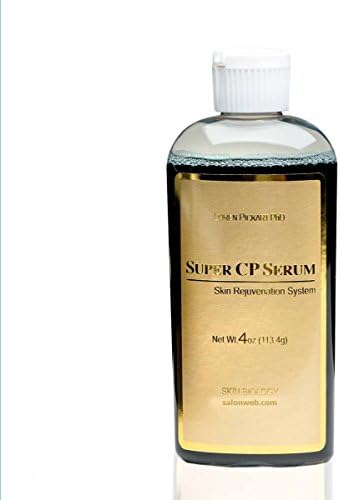 Super CP Serum by Skin Biology 4 oz. | Copper Peptide Serum for Fine Lines and Wrinkles Anti aging look young again