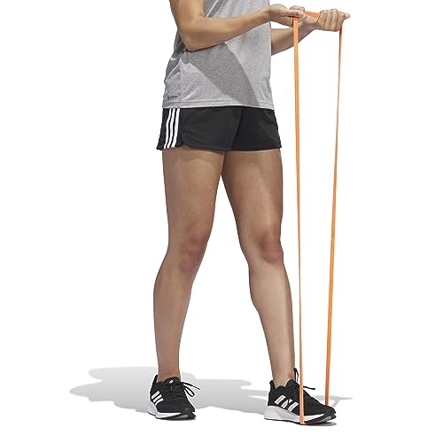 Shorts Adidas Feminino Pacer 3s Black/white Du3502 G