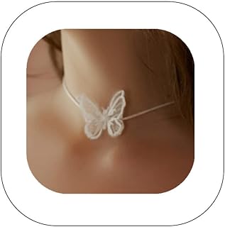 Browse Embroidery Necklace Butterfly