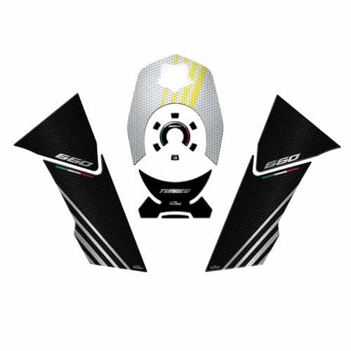 Kit autocollant moto 3D résinés fabriqué en Italie pour Aprilia Tuareg 660