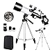 Telescopio Astronomico Zoom HD serie 400/70 mm di Ingrandimento con Treppiede, Portatile, con Zaino e Adattatore per Smartphone per Adulti, Bambini e Principianti - Ranipobo