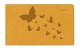 Ladytimer TO GO Deluxe Honey 2021 - Taschen-Kalender 15,3x8,7 cm - Tucson Einband - Motivprägung Schmetterlinge - Weekly - 128 Seiten - Alpha Edition: ... Tucson Einband - Motivprägung Schmetterlinge