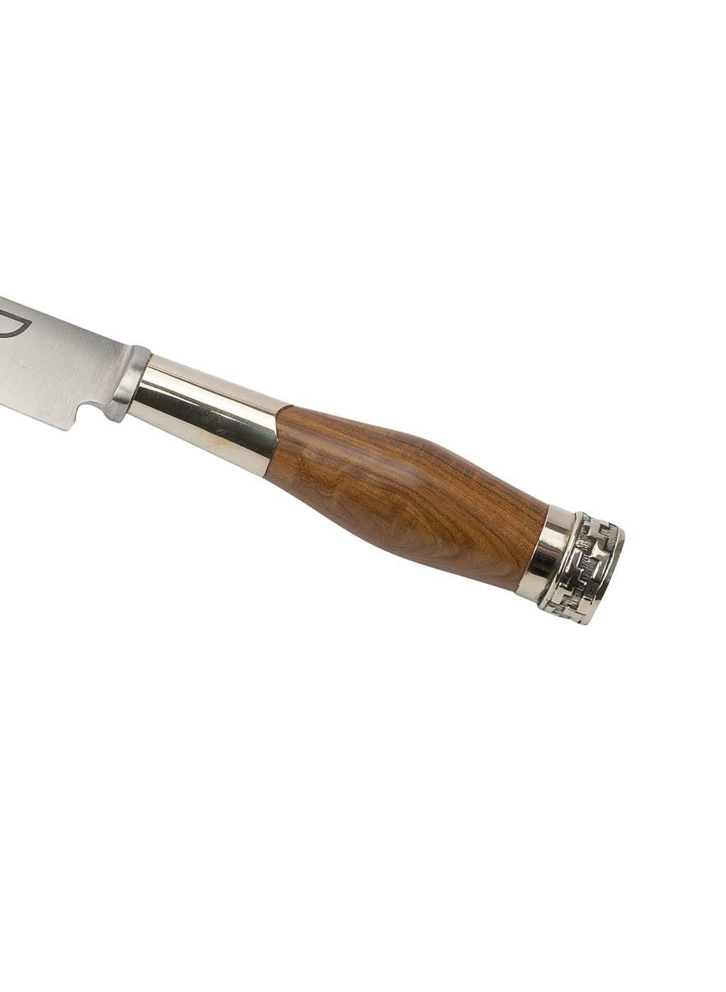 Argentine Meat Knife with Wood and Alpaca