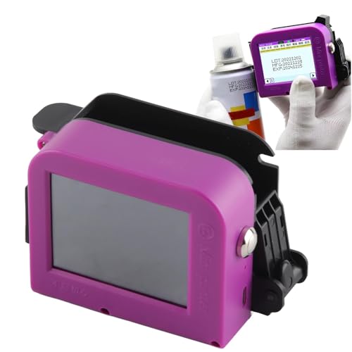 Miniatura 2 de Fockety Impresora De Inyección De Tinta Portátil, Pantalla Táctil Led Hd, Panel De Interfaz De Usuario, Impresora De Inyección De Tinta Portátil, Mini Máquina De Codificación De