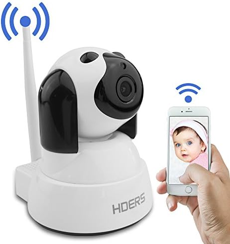 Baby Monitor IP Camera WiFi Surveillance Camera HD 720P Cute Pet Camera Nanny Cam with Motion Detection Two Way Audio and Night Vision for Home Security System