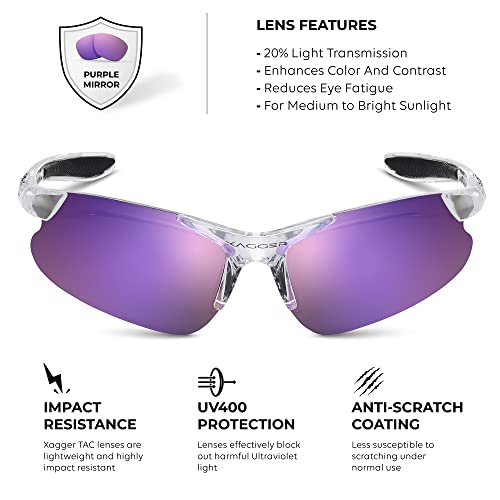 Image of Kids Youth Polarized Sports Sunglasses for Boys Girls Baseball Softball Glasses TR90 Frame