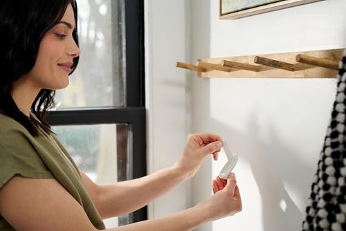 FrogTape reMOVEables Large Replacement Strips, 20 Adhesive Strip Refill Pack for Damage-Free Heavy Duty & Utility Hooks, Reuse Large Hooks for Hanging, Home & Wall Decor, Holds up to 5 lbs, White by FrogTape - Used condition - Image 7