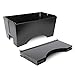 Sterno Chalkboard Chafer Foldaway Chafing Dish Frame - Folding Chafer Frame for Food Warming for Outdoor Catering - Water & Food Pans - Matte Black