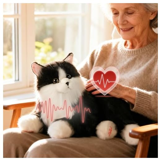 Chongker Roboterkatze - Interaktives Plüschtier