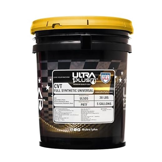 ULTRA 1PLUS CVT Full Synthetic Fluid Universal (5 Gallon Pail)
