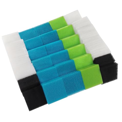LTWHOME Filterpads Set – 24 Stück Für Eheim Classic 2215/350, Inkl. Kohle-, Grob- & Feinfilter, 160 Mm Durchmesser