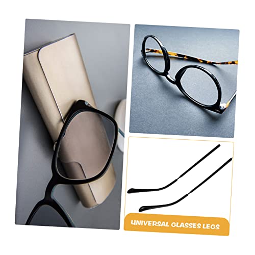 Generic 2 Pares De Óculos Maioria Pontas Hastes Óculos Antiderrapantes Polegadas - Dobradiça E Para