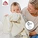 Fehn Kuscheldecke Schaf - Kuschelige Schmusedecke als Babydecke - Schmusetuch & Krabbeldecke für Kinderwagen und Babyschale - optimales Schnuffeltuch und Erstlingsdecke - Für Babys ab 0+ Monaten