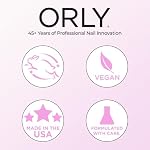 Orly Sec N Sécher à sec à couche rapide Nail Polonais femmes-0.6 oz