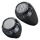 APPERFiT Shift Shifter Knob Set (Carbon Fiber) for Manual Transmission & 4x4 Transfer Case Compatible with Jeep Wrangler JK 2011 2012 2013 2014 2015 2016 2017 2018