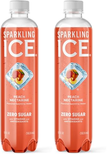 Image of Sparkling Ice Peach Nectarine, 17 oz (Pack of 2)