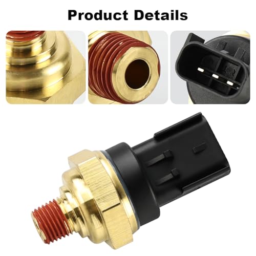 zayody Engine Oil Pressure Sensor Compatible with Volvo Detroit Diesel 14L Series 60 S60 Oil Pressure Sensor Switch Replacement for 650700 23527828 by zayody - Used condition - Image 4