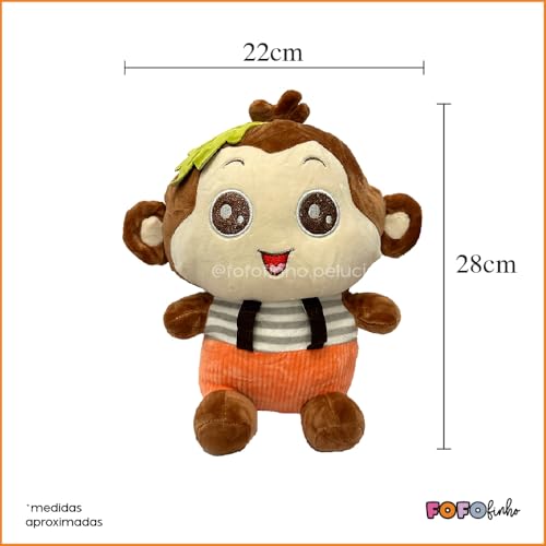 Macaco de Pelúcia, toque macio, presente, ursinho de pelúcia