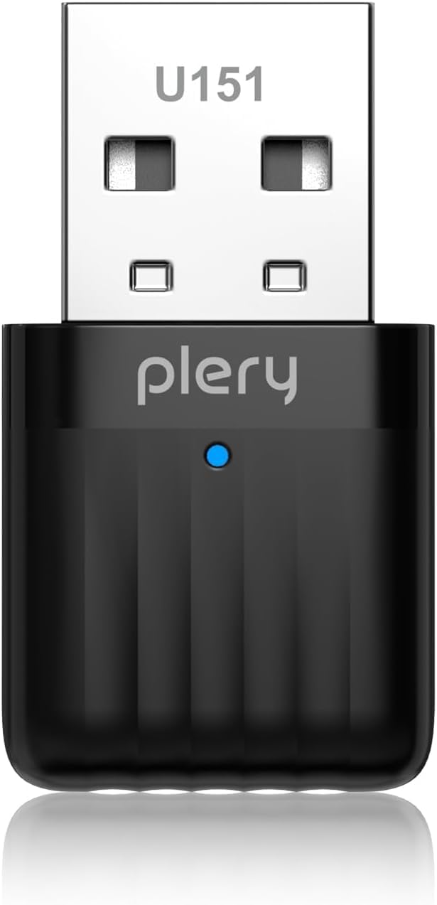 USB WiFi Dongle Dual Band 2.4G/5G Wireless Adapter Built-in Driver