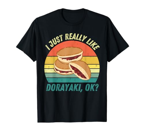 ヴィンテージどら焼き I Just Really Like Dorayakiフードラバー。 Tシャツ
