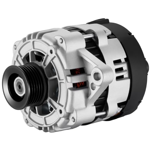 Image of BDFHYK 85A Alternator for Chevrolet Aveo 1.6L L4 2004-2008, ADR0337 | For Chevrolet Aveo5 2006-2008, For Pontiac Wave 2005-2008, Clockwise Rotation, 6-Groove, Internal Fan, Internal Regulator