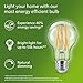 PHILIPS LED 100W A19 3-Pack Ultra Efficient Soft White LED Bulbs (2700K) 1520 Lumen (8.9W = 100W) Dimmable Clear Flicker-Free Light Bulbs