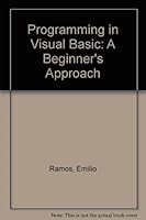 Visual Basic: A Beginner's Approach 0201808846 Book Cover