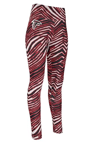 Zubaz NFL Women's Full Length High Waist Leggings with Pockets (XS - 3XL)