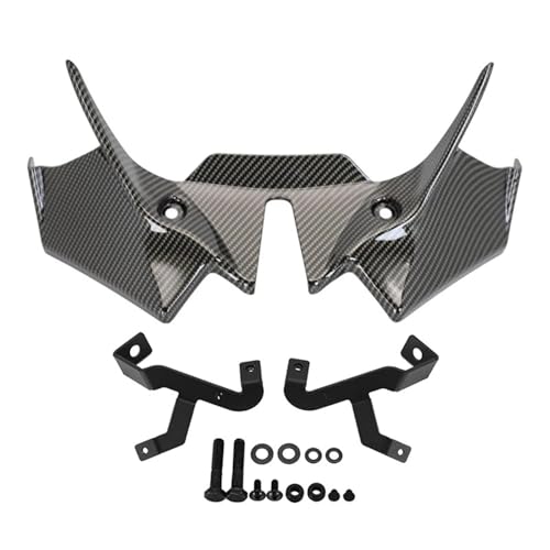 Aileron moto extension de cône nez dévie l'air pour Z650 look carbone