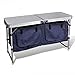vidaXL Alu Campingschrank Camping Küche Stoffschrank Faltschrank Campingküche