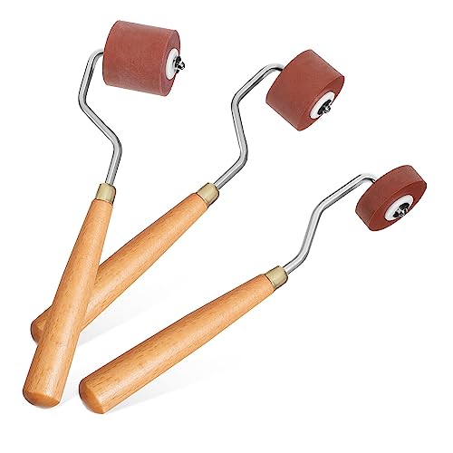 Set de caoutchouc pour gravure Uonlytech 3 pièces pour encre et linogravure - 2