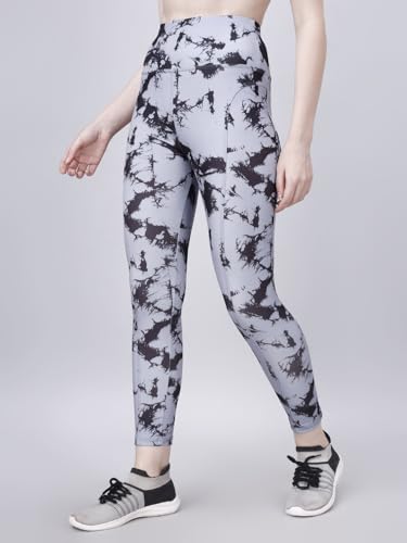 Image of Poojaran Workout Tight /Pants /Legging with Side Pocket, Stretchy Tights and a high Waist for Women and Girls' use in The Gym,Yoga,Running,Cycling
