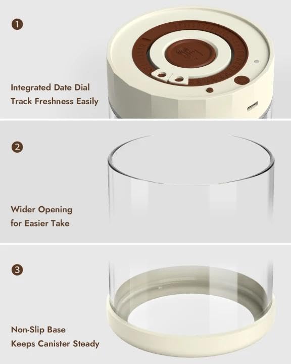 Envase de Café y Alimentos al Vacío Eléctrico iKoffy - 1 L miniatura 6