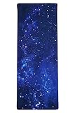 POPFLEX by Blogilates Diamond Sky Vegan Suede Yoga Mat With Strap - Ultra Absorbent Exercise Mat - N