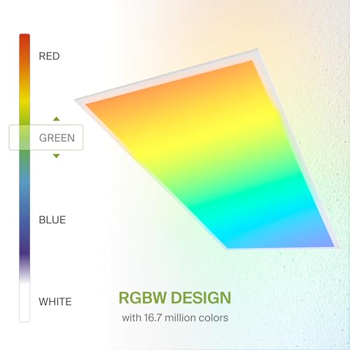 ASD 2x4 Smart RGBW LED Panels (2-Pack)