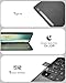 Doohoeek Keyboard Folio w/Status Screen for Samsung Galaxy Tab S10 FE Plus 13.1 Inch 2025, Tab S10 FE+ 13.1
